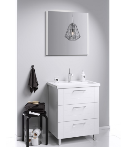 Тумба с умывальником AQWELLA Manchester 71 Белый MAN01073